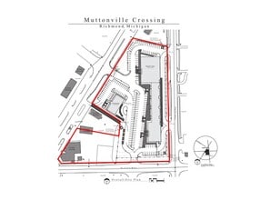 67180-67244 Gratiot Ave, Richmond, MI à louer Plan de site- Image 2 de 2