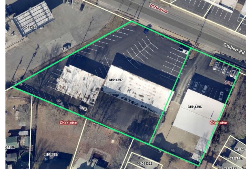 2921-2937 Gibbon Rd, Charlotte, NC à louer - Photo du bâtiment - Image 2 de 3