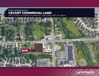 More details for 22 Mile Rd & Romeo Plank Rd Rd, Macomb Township, MI - Land for Lease