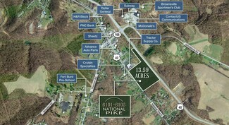 More details for 6101-6105 National Pike pike, Grindstone, PA - Land for Sale