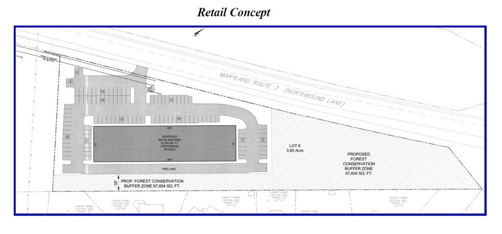877 Crain Hwy, Gambrills, MD for sale - Site Plan - Image 3 of 4
