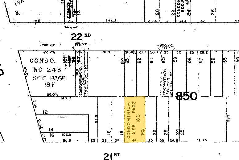 25 E 21st St, New York, NY à louer - Plan cadastral - Image 2 de 6