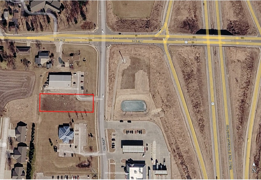 East Ave, Lomira, WI for sale - Aerial - Image 2 of 2