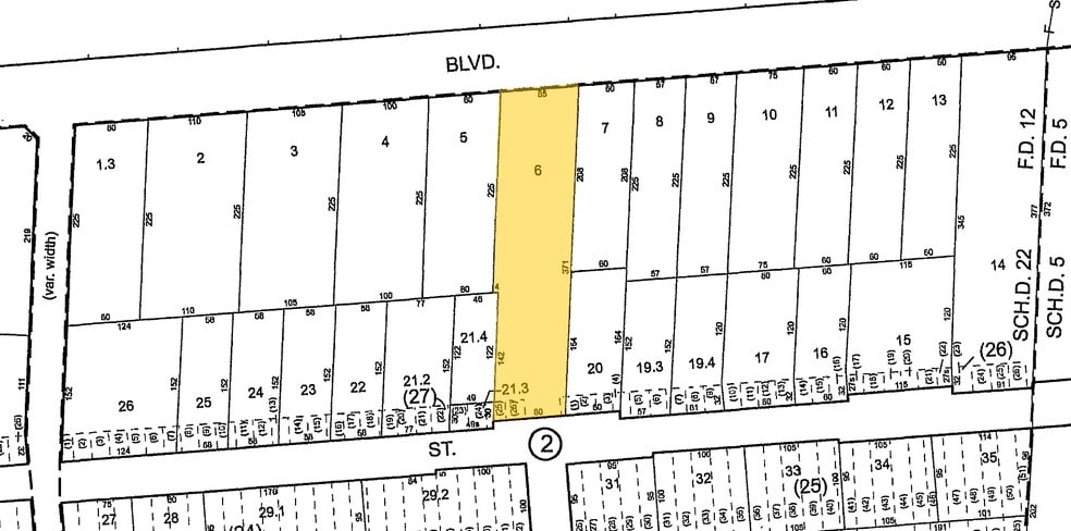 130 Marine St, Farmingdale, NY for sale - Plat Map - Image 1 of 1