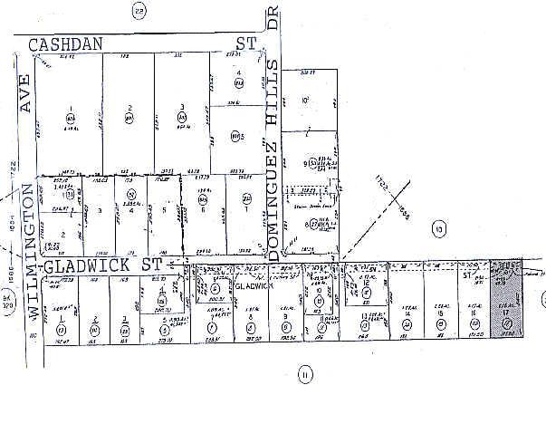 2218-2234 Gladwick St, Compton, CA à louer - Plan cadastral - Image 2 de 4