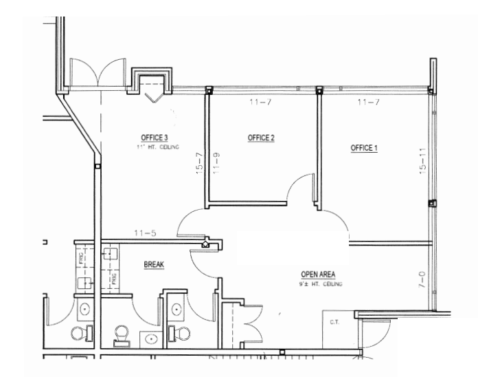 16W343 83rd St, Burr Ridge, IL for lease Floor Plan- Image 1 of 1