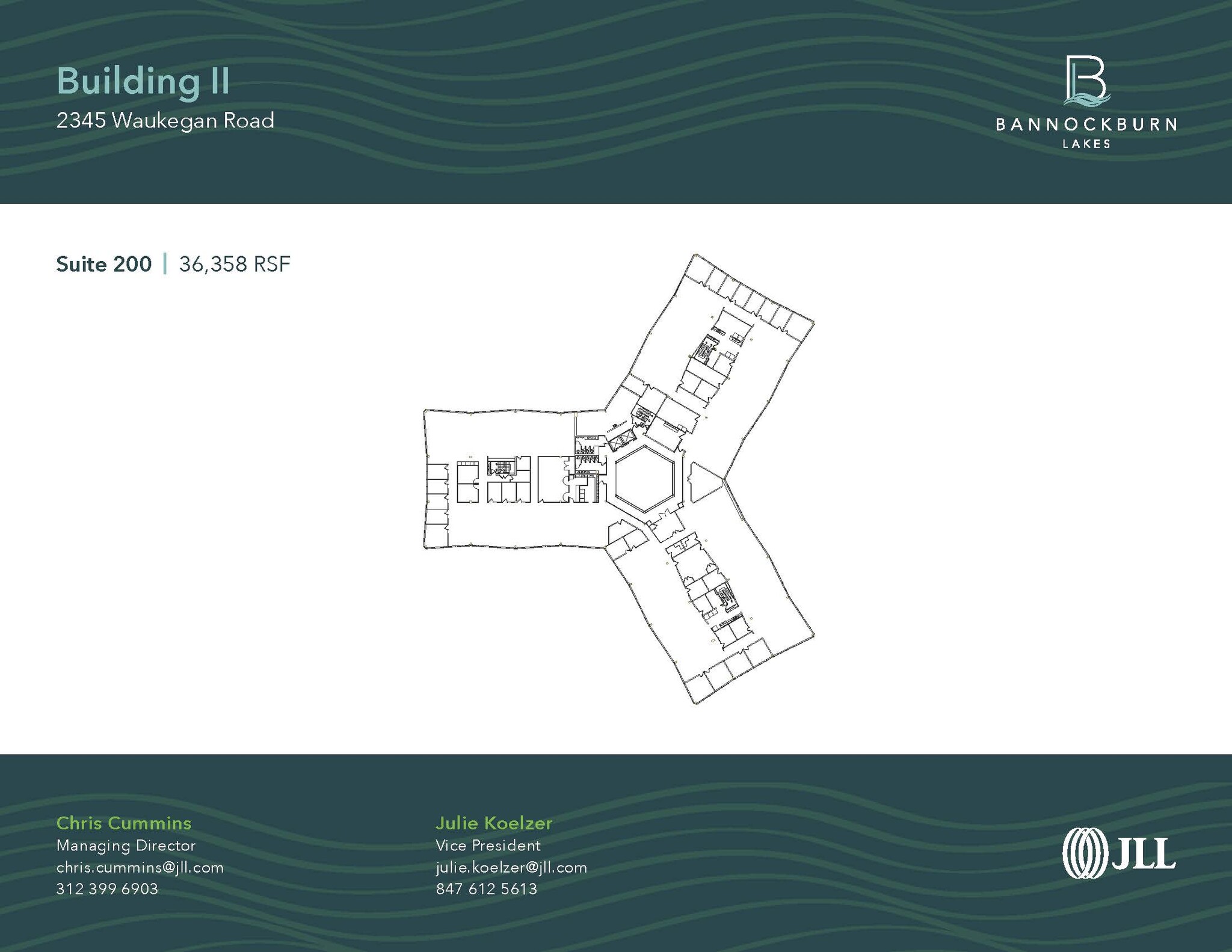 2333 Waukegan Rd, Bannockburn, IL for lease Floor Plan- Image 1 of 1