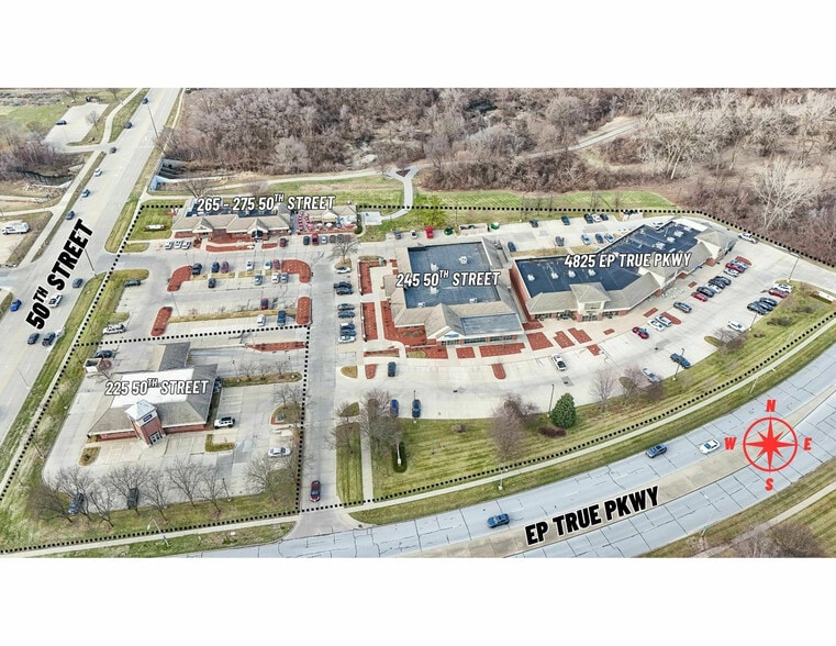 245 50th St, West Des Moines, IA for sale - Aerial - Image 1 of 5