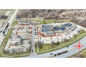 245 50th St, West Des Moines, IA - Aérien Vue de la carte - Image1