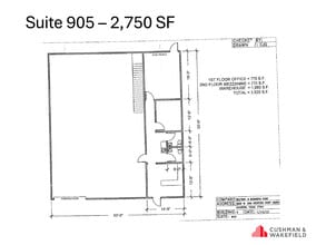5829 W Sam Houston Pky N, Houston, TX à louer Plan d’étage- Image 1 de 1