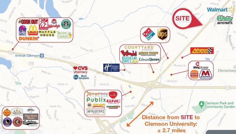 629 Old Greenville Hwy, Clemson, SC for sale - Building Photo - Image 2 of 2