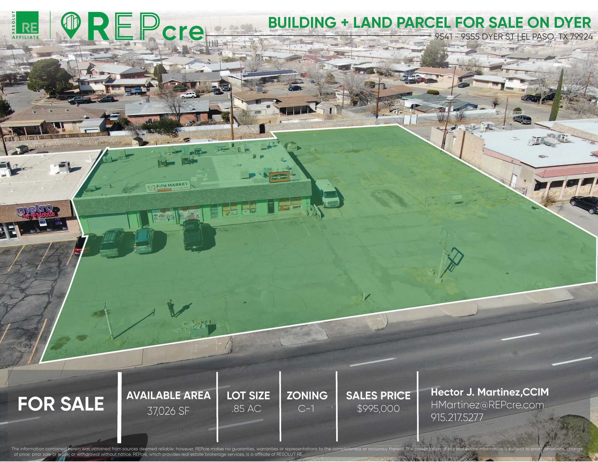 9555 Dyer St, El Paso, TX à vendre Photo principale- Image 1 de 5