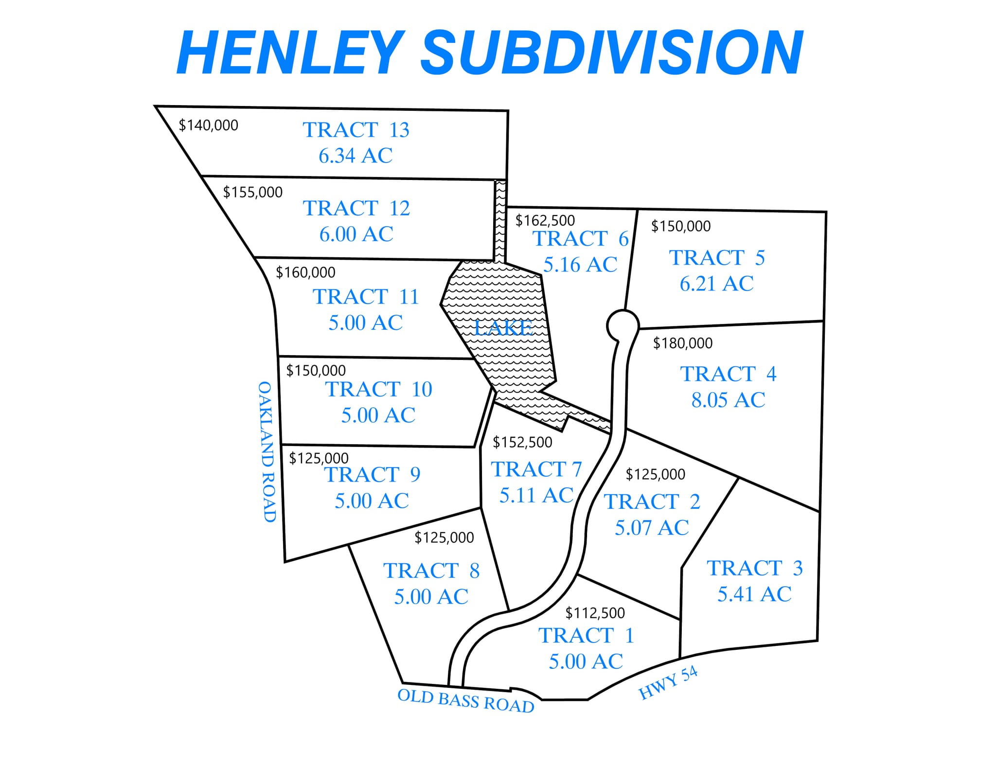 5926 US Highway 54 W, Henley, MO for sale Plat Map- Image 1 of 3