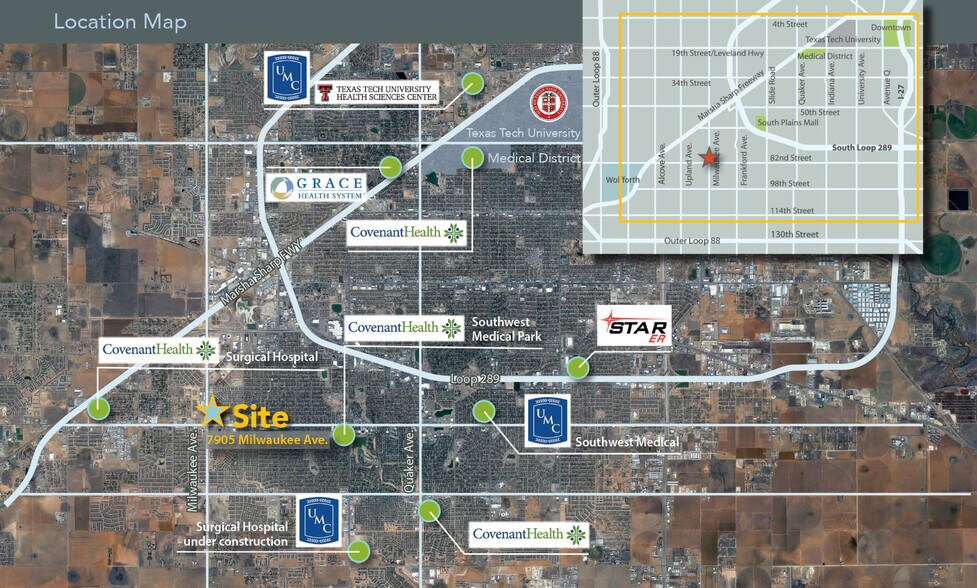 7905 Milwaukee Ave, Lubbock, TX à vendre - Photo du bâtiment - Image 2 de 15