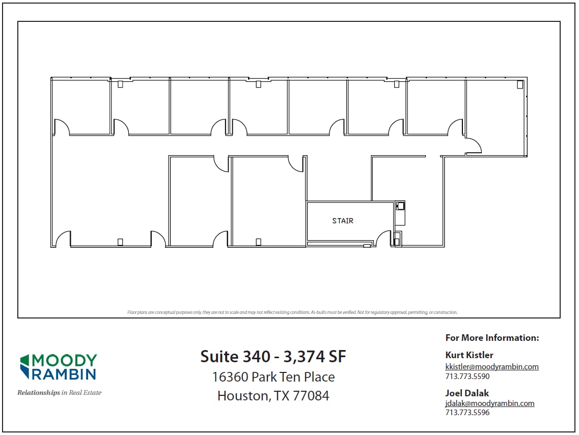 16360 Park Ten Place Dr, Houston, TX for lease Floor Plan- Image 1 of 1