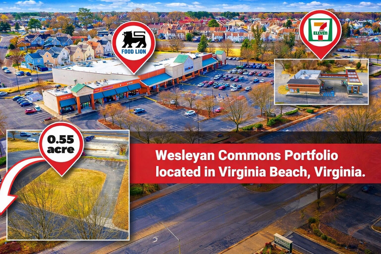 Wesleyan Commons portefeuille de 3 propriétés à vendre sur LoopNet.ca Photo principale- Image 1 de 5