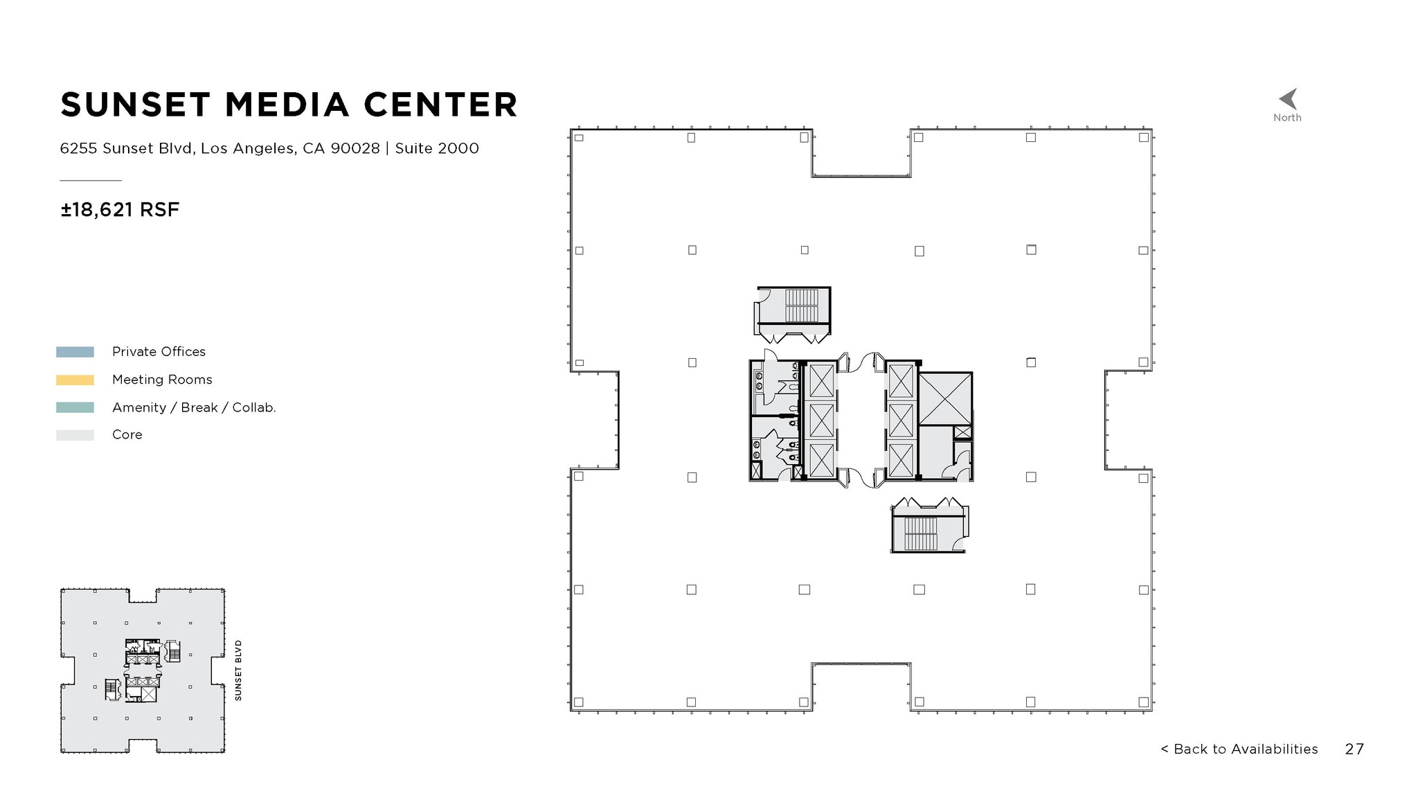6255 W Sunset Blvd, Los Angeles, CA for lease Floor Plan- Image 1 of 1