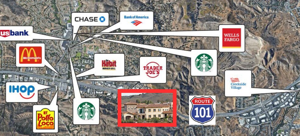 5008 Chesebro Rd, Agoura Hills, CA à louer - Photo du bâtiment - Image 3 de 6