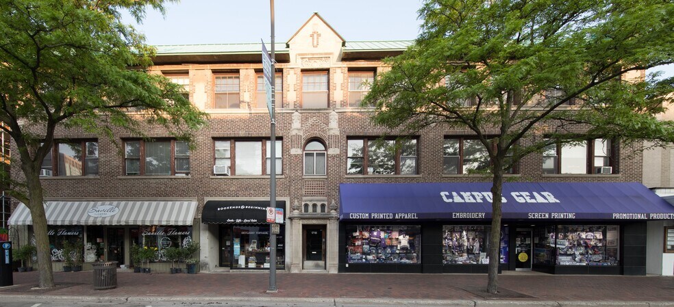 1712-1722 Sherman Ave, Evanston, IL à louer - Photo du bâtiment - Image 1 de 6