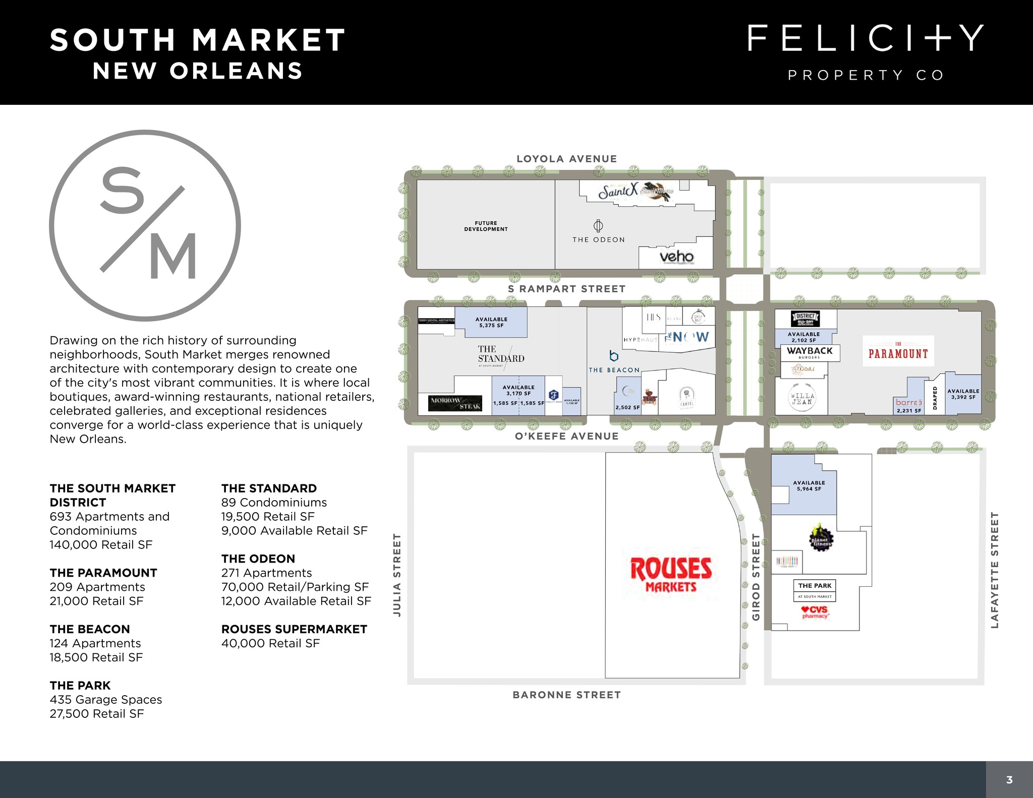 616 Okeefe Ave, New Orleans, LA for lease Site Plan- Image 1 of 4
