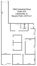 1840 Industrial Dr, Libertyville, IL for lease Floor Plan- Image 1 of 1