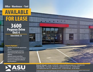 More details for 3600 Pegasus Dr, Bakersfield, CA - Industrial for Lease