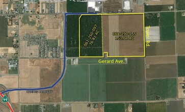 1 E Childs Ave, Merced, CA - aerial  map view