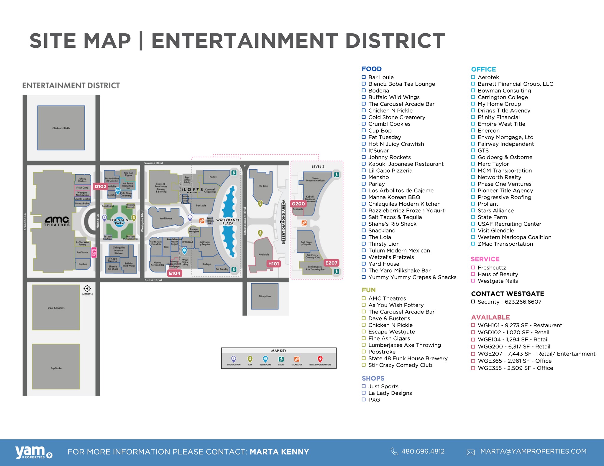 W Glendale Ave, Glendale, AZ à louer Plan de site- Image 1 de 1