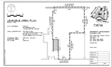 181 Keefer Pl, Vancouver, BC for lease Floor Plan- Image 1 of 1