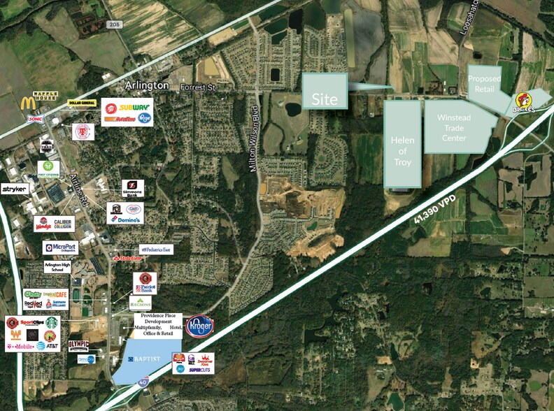 00 Hickory Withe Rd, Arlington, TN for sale - Building Photo - Image 2 of 3