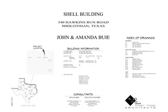 540 Hawkins Run Rd, Midlothian, TX à louer Plan de site- Image 1 de 1