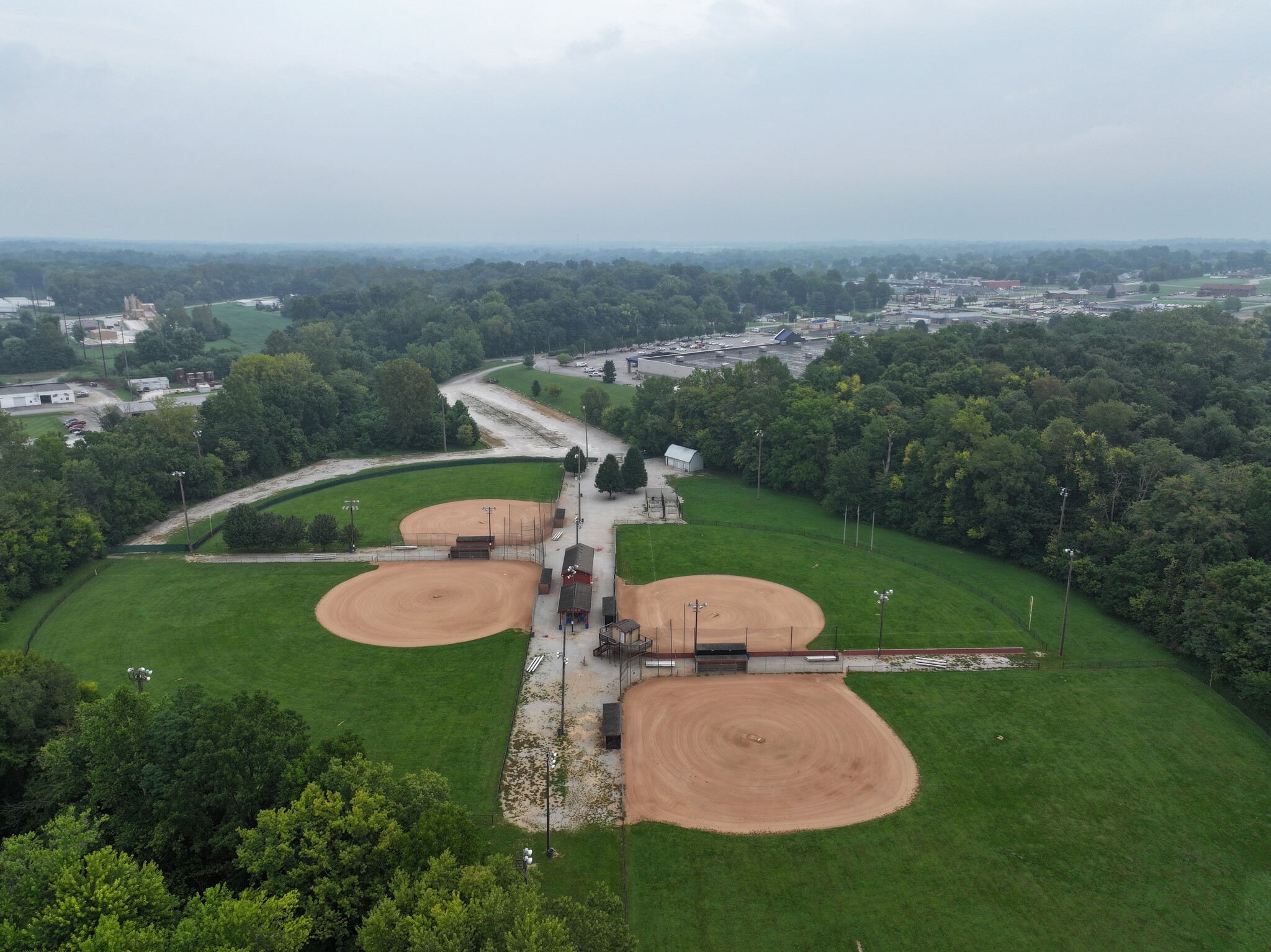 801 Bridge Street, Mooresville, IN for sale Aerial- Image 1 of 1