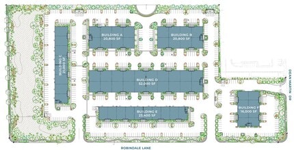 Dean Martin Dr. & Robindale Lane, Las Vegas, NV for lease Site Plan- Image 2 of 2