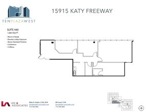 15915 Katy Fwy, Houston, TX for lease Floor Plan- Image 1 of 1