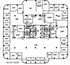 5945-5955 Airport Rd, Mississauga, ON à louer Plan d’étage- Image 1 de 4