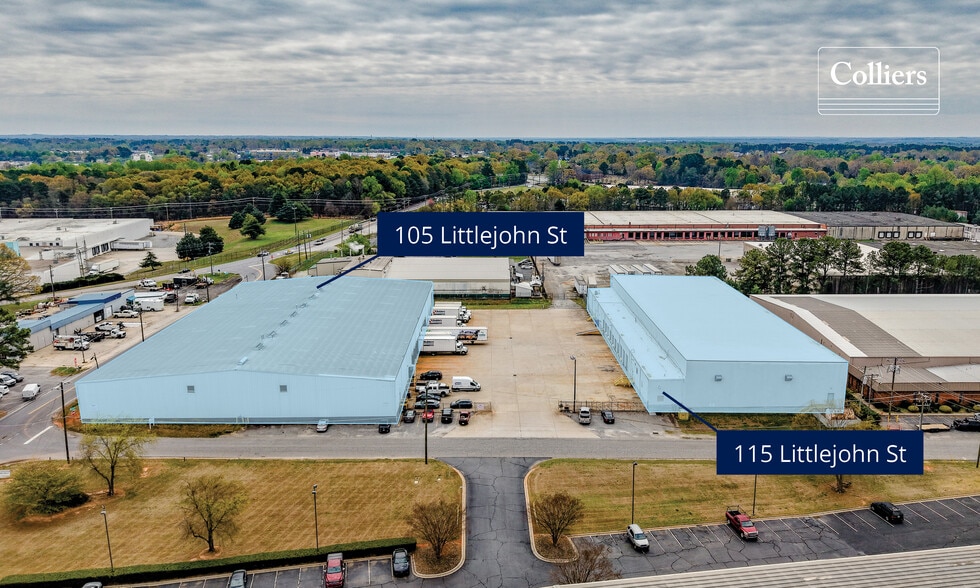 105 Littlejohn St, Spartanburg, SC à vendre - Photo du bâtiment - Image 2 de 5
