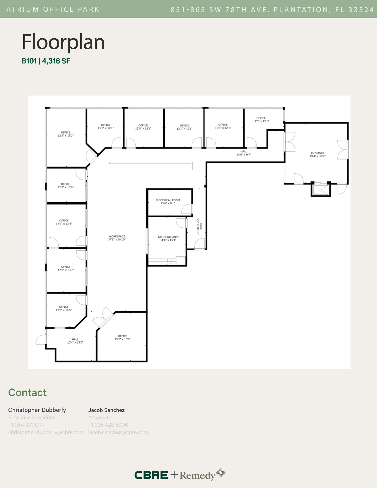 865 SW 78th Ave, Plantation, FL à louer Plan de site- Image 1 de 1
