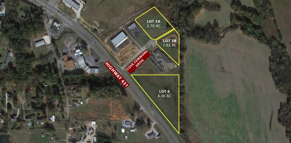 Highway 431 S, Brownsboro, AL à vendre - Photo principale - Image 2 de 2