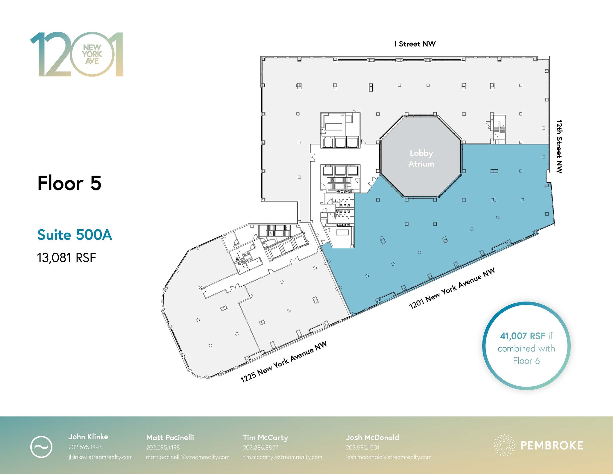 1201 New York Ave NW, Washington, DC for lease Floor Plan- Image 1 of 1