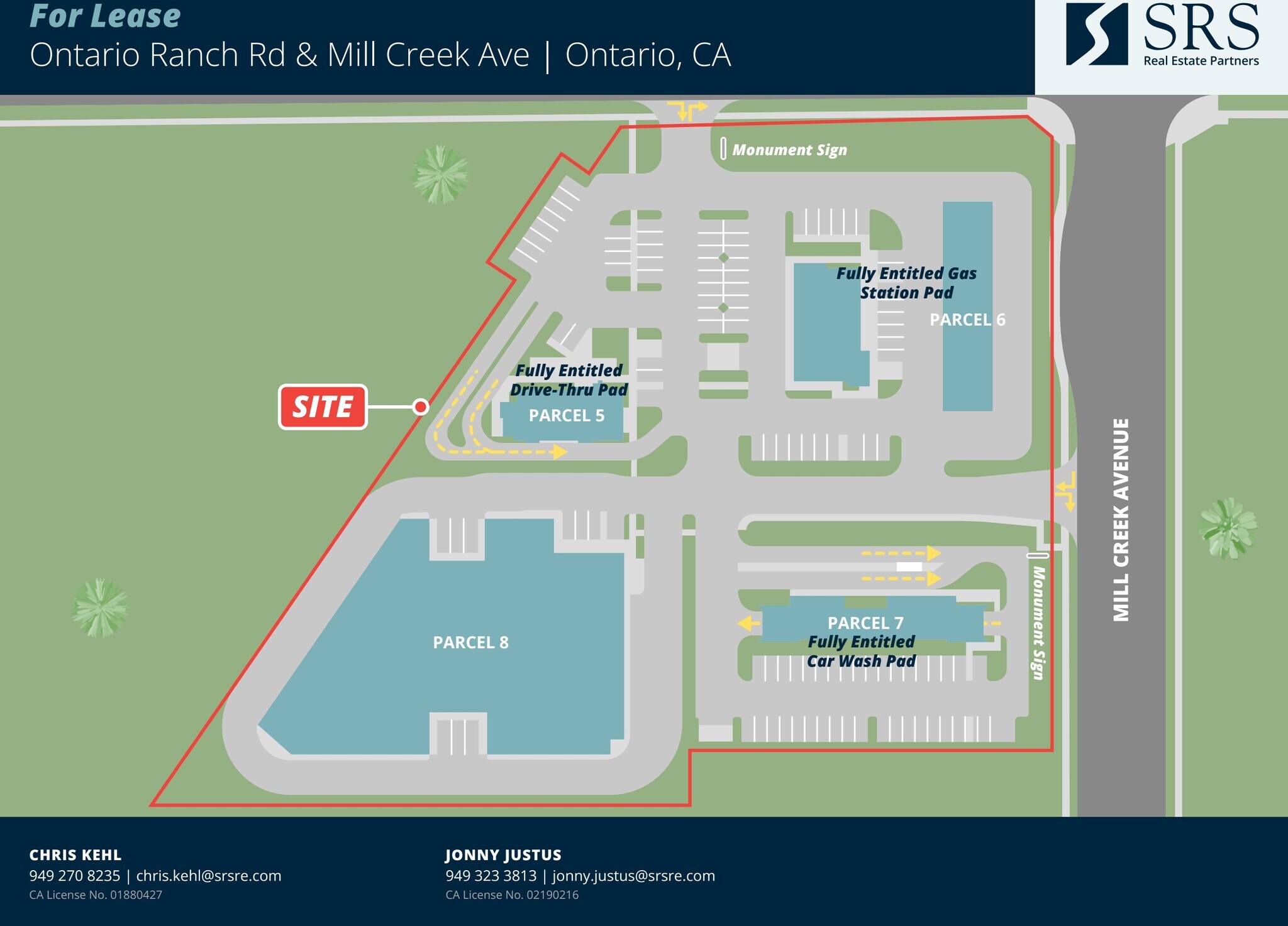 4212 S Heather Privado, Ontario, CA à louer Plan de site- Image 1 de 3