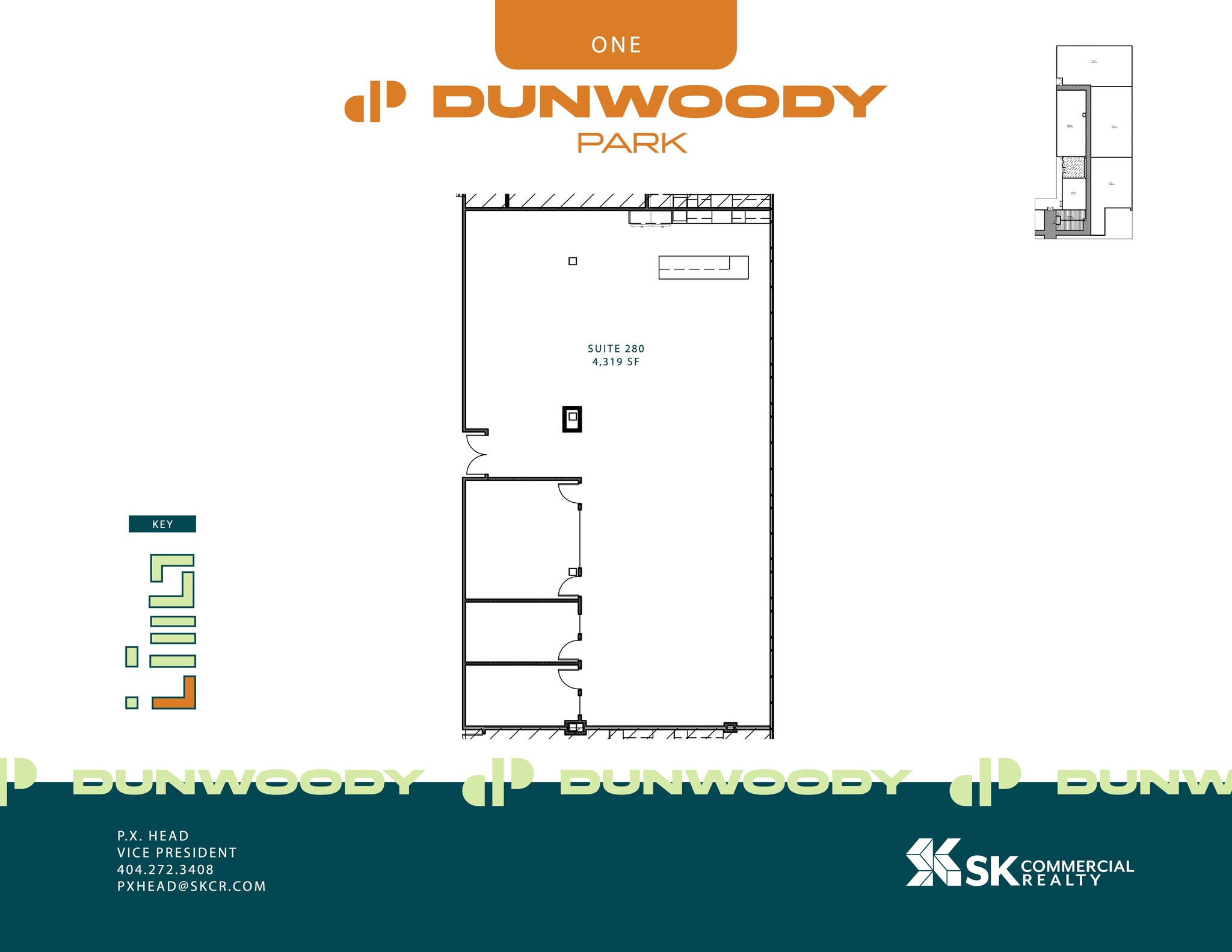 1 Dunwoody Park, Atlanta, GA à louer Plan de site- Image 1 de 1