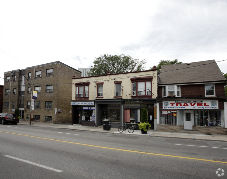 822-826 Broadview Ave, Toronto, ON à louer - Photo du bâtiment - Image 2 de 2