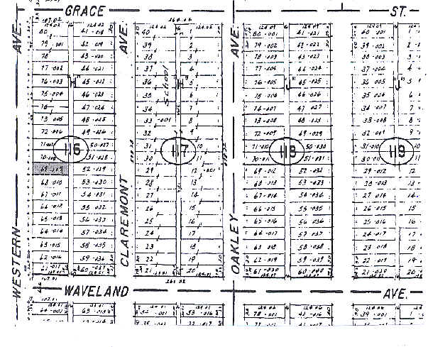 3725 N Western Ave, Chicago, IL à louer - Plan cadastral - Image 2 de 2