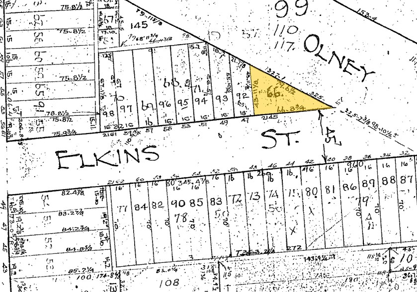 2145 Elkins Ave, Philadelphia, PA à vendre - Plan cadastral - Image 2 de 4