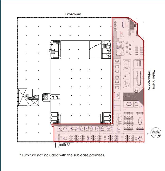 650 Davis St, San Francisco, CA for lease Floor Plan- Image 1 of 1