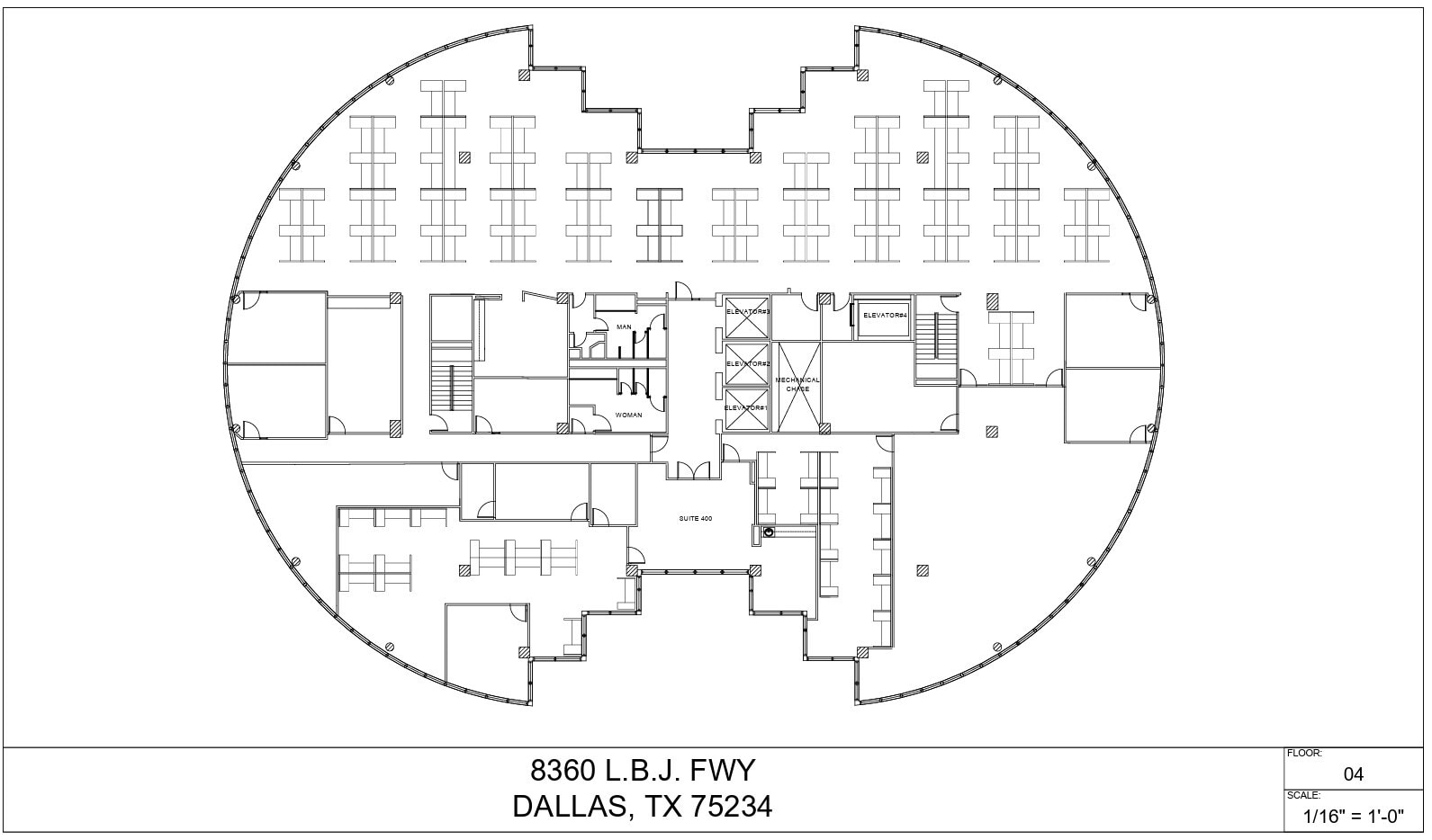 8360 Lyndon B Johnson Fwy, Dallas, TX à louer Plan d’étage- Image 1 de 1