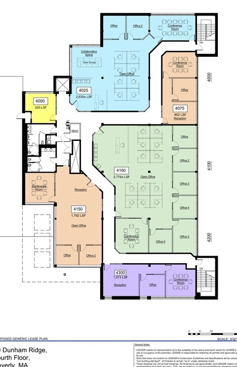 50 Dunham Ridge, Beverly, MA for lease Floor Plan- Image 1 of 1