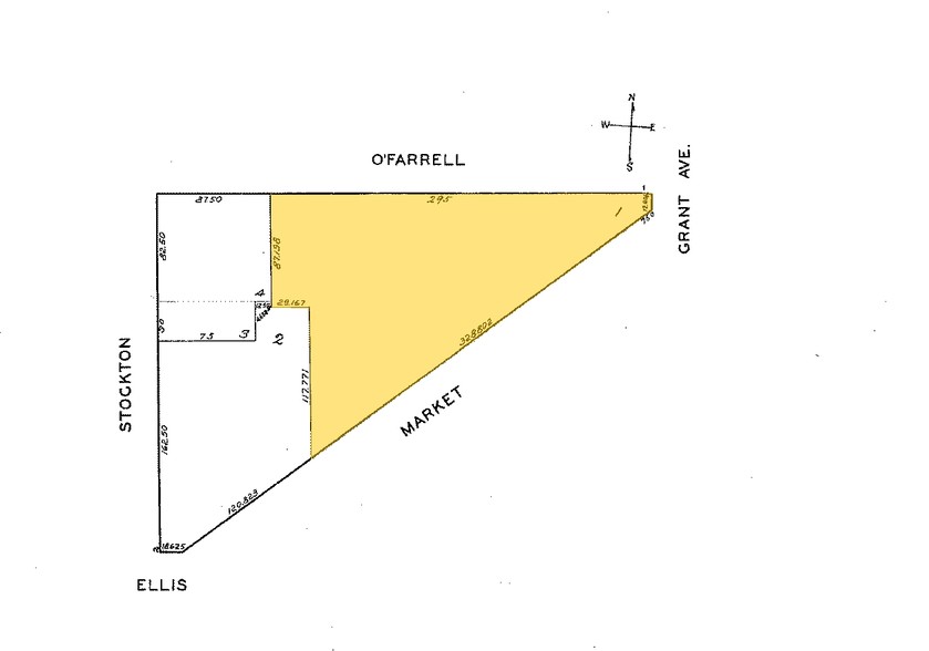 760 Market St, San Francisco, CA à louer - Plan cadastral - Image 2 de 5