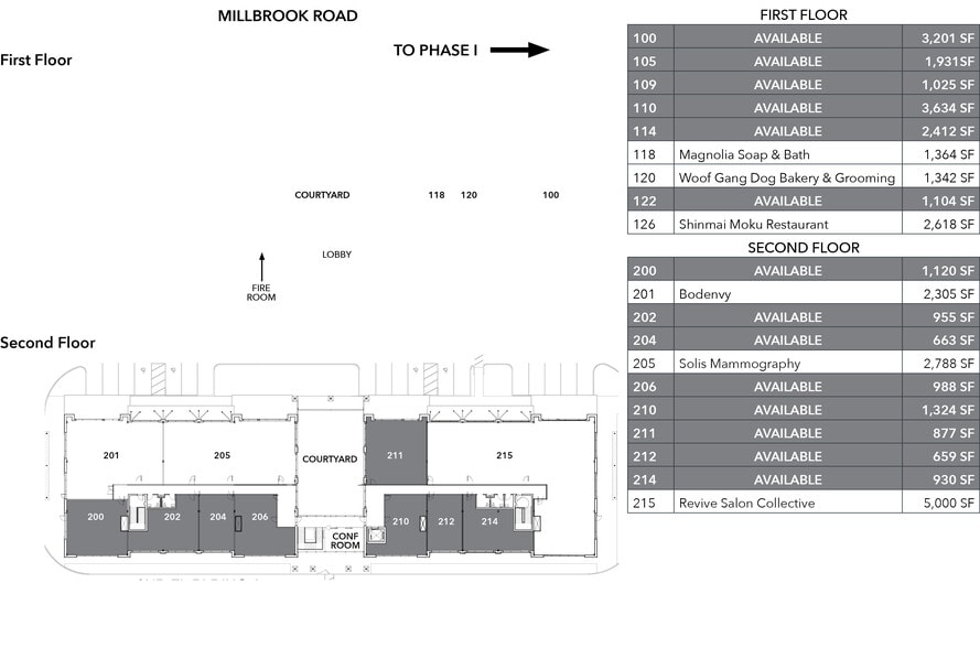 5003-5045 Falls of Neuse Rd, Raleigh, NC for lease - Building Photo - Image 3 of 8