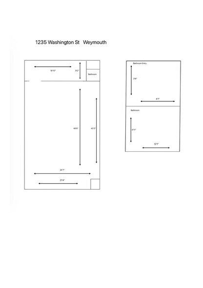 1229 Washington St, Weymouth, MA à louer - Photo du bâtiment - Image 2 de 2